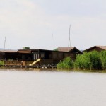 Morbisch am See, case pe lac