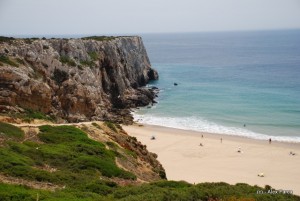 Plaja in Portugalia Golf linistit