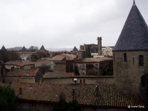 bazilica st nazaire vazuta de pe cetate bazilica st nazaire vazuta de pe cetate