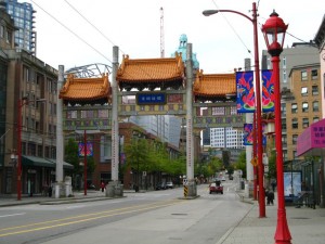 Intrarea in China Town