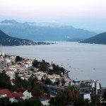 Herceg Novi, panorama de pe munti