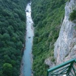 unul dintre cele mai inalte poduri de pe drum