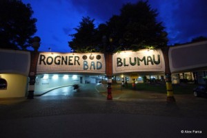 Bad Blumau - night view