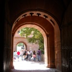 Castel poarta interioara