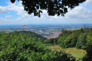 54_Heidelberg vazut de pe Konigstuhl 54_Heidelberg vazut de pe Konigstuhl