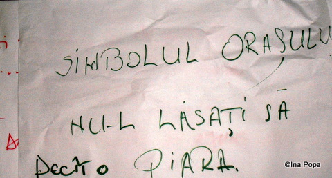 Simbolul orasului: Nu-l lasati sa piara.