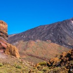 In apropierea vulcanului Teide, peisaj pietros