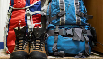 Bagaj drumeție iarnă