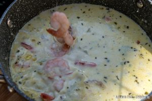 Seafood chowder