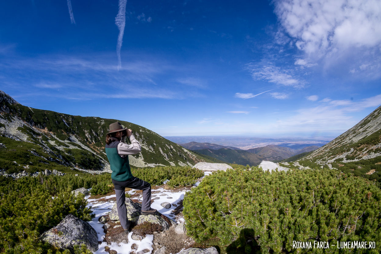 Privind spre Țara Hațegului, dinspre Retezat